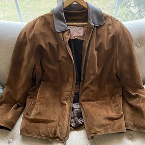Mark New York suede bomber jacket